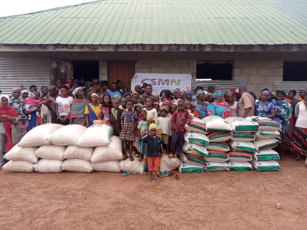 Relief project to IDPs: Goni Gora IDP Camp, Southern Kaduna - 24th July 2021